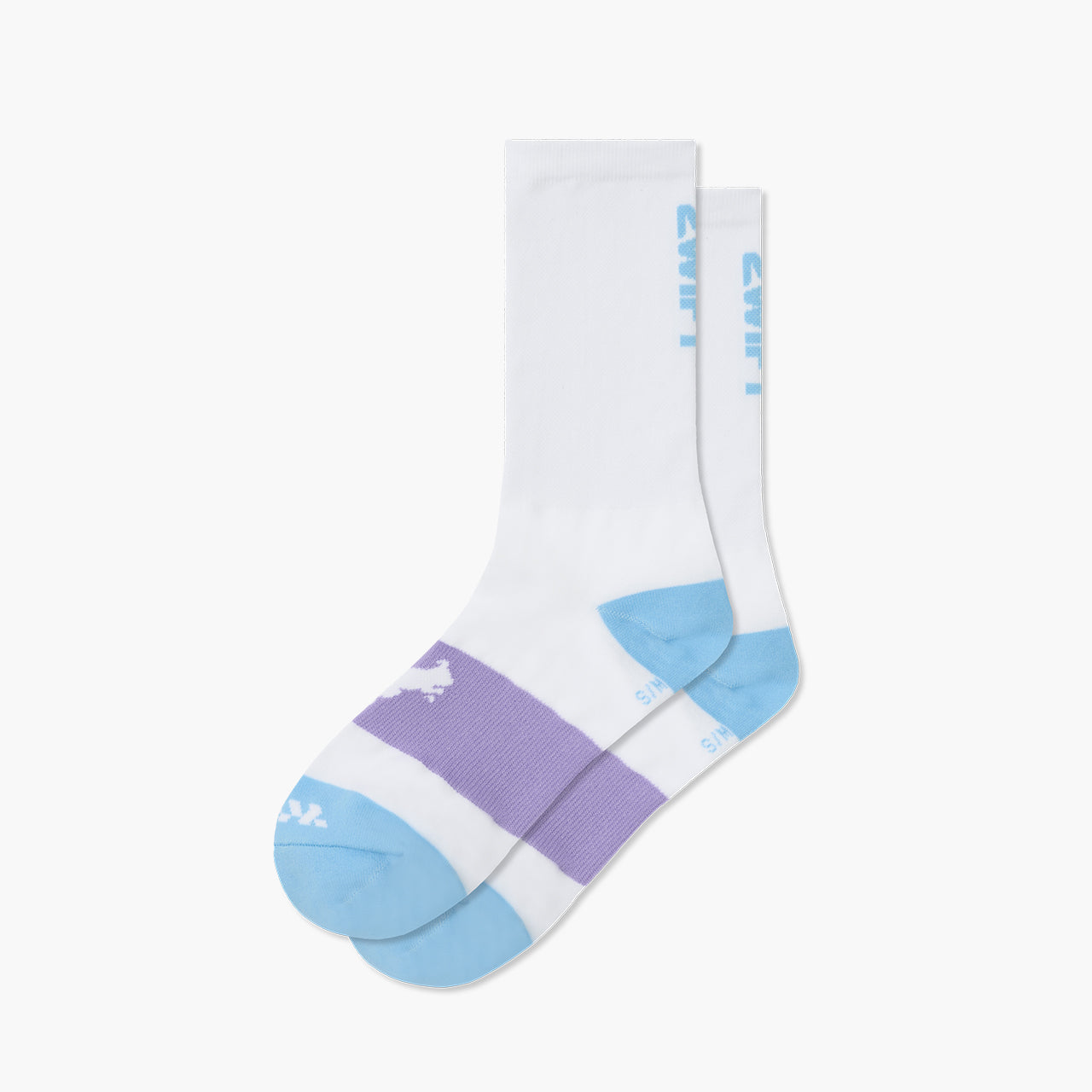 blue cycling socks – Zwift Watopia Essentials x Pedal Mafia