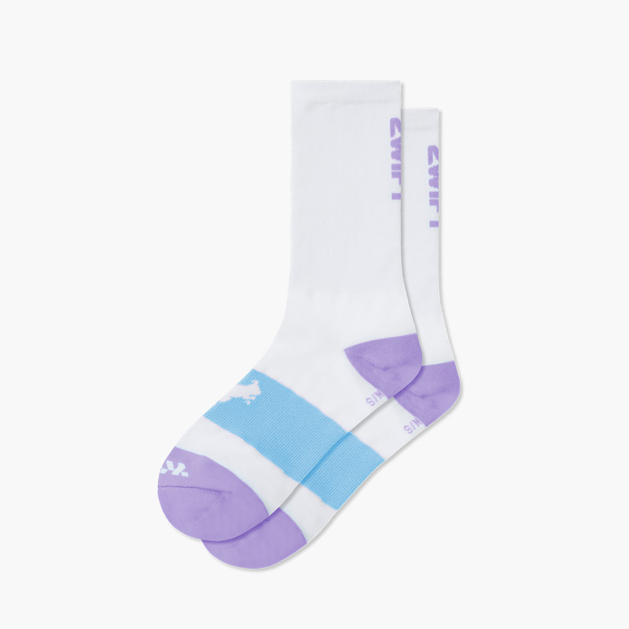 lavender cycling socks – Zwift Watopia Essentials x Pedal Mafia