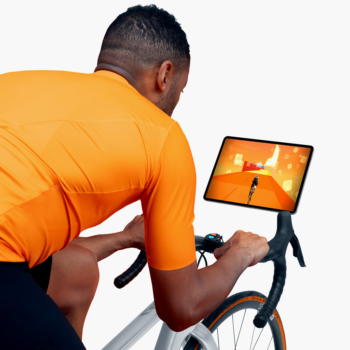 Zwift Click paired in game