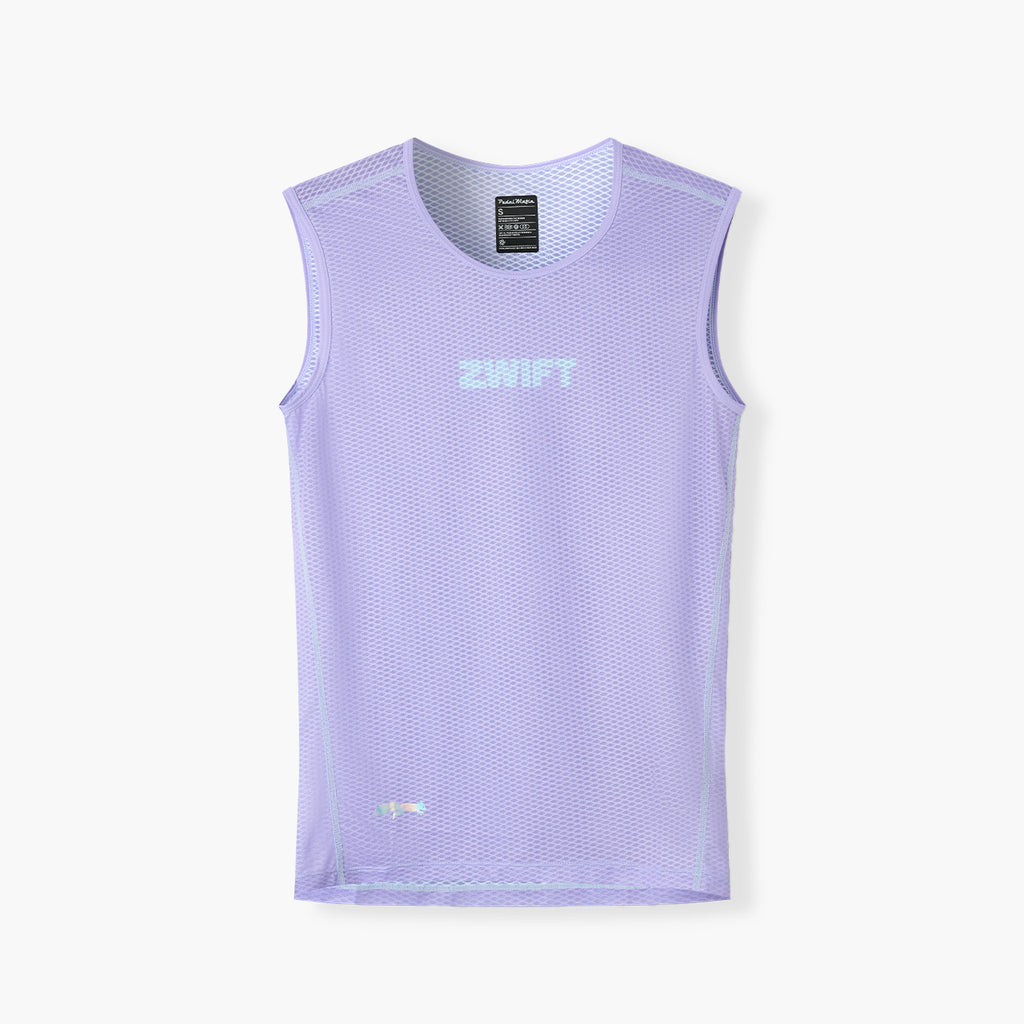 men's lavender cycling base layer – Zwift Watopia Essentials x Pedal Mafia