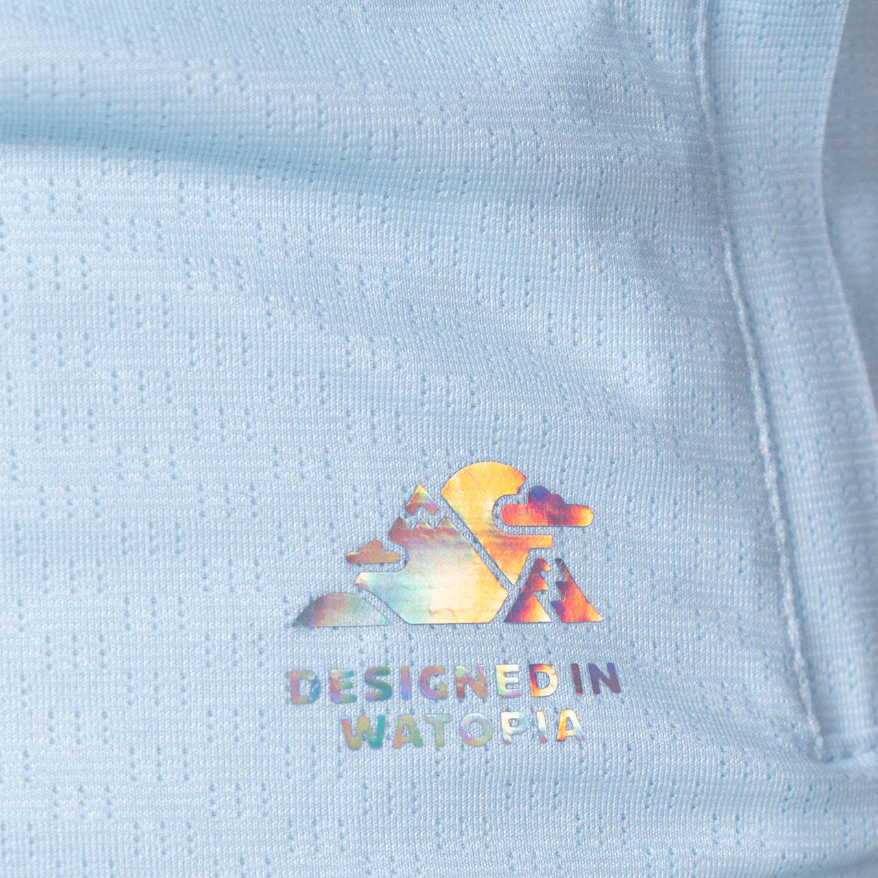 men's frost blue cycling jersey – Zwift Watopia Essentials x Pedal Mafia