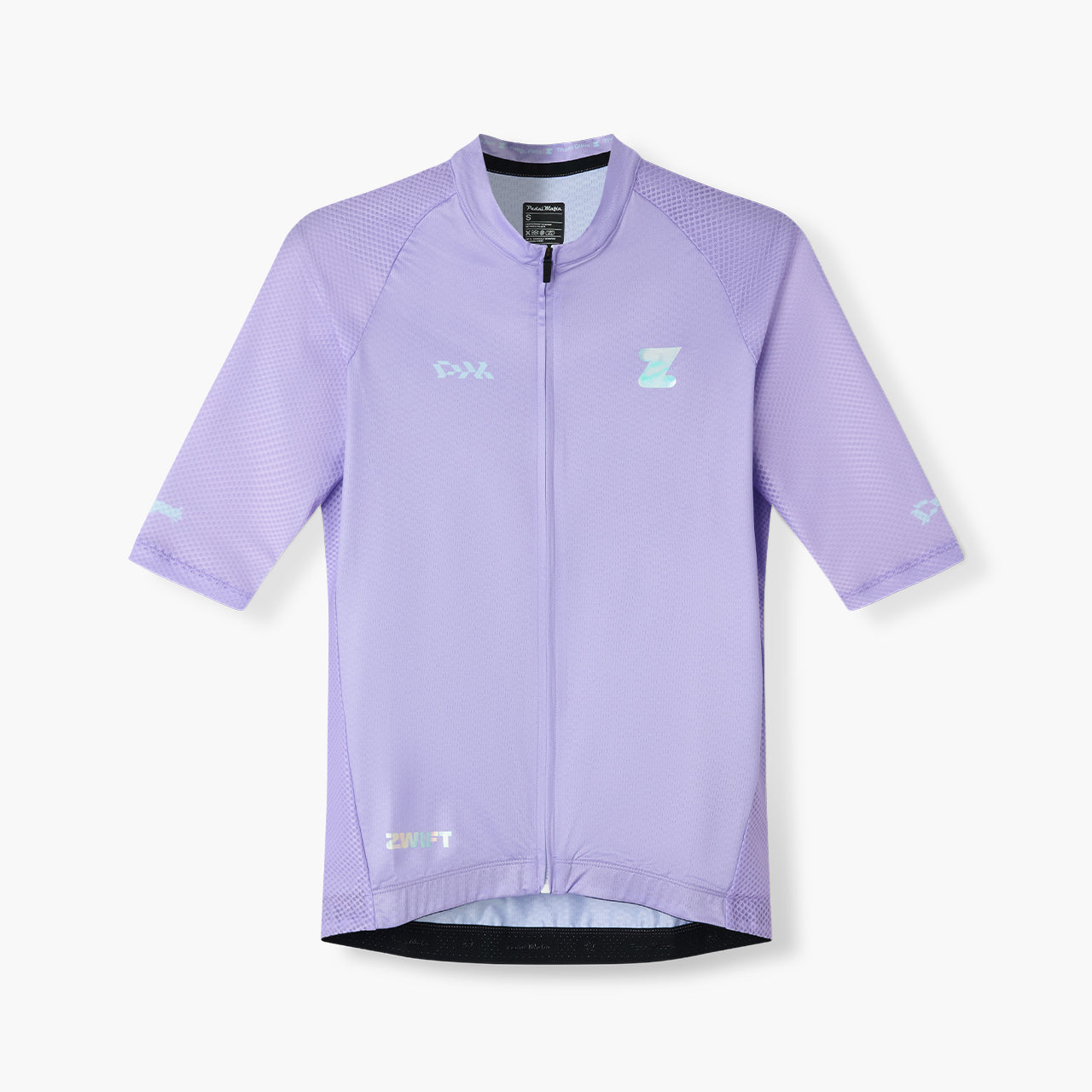 men's lavender cycling jersey – Zwift Watopia Essentials x Pedal Mafia