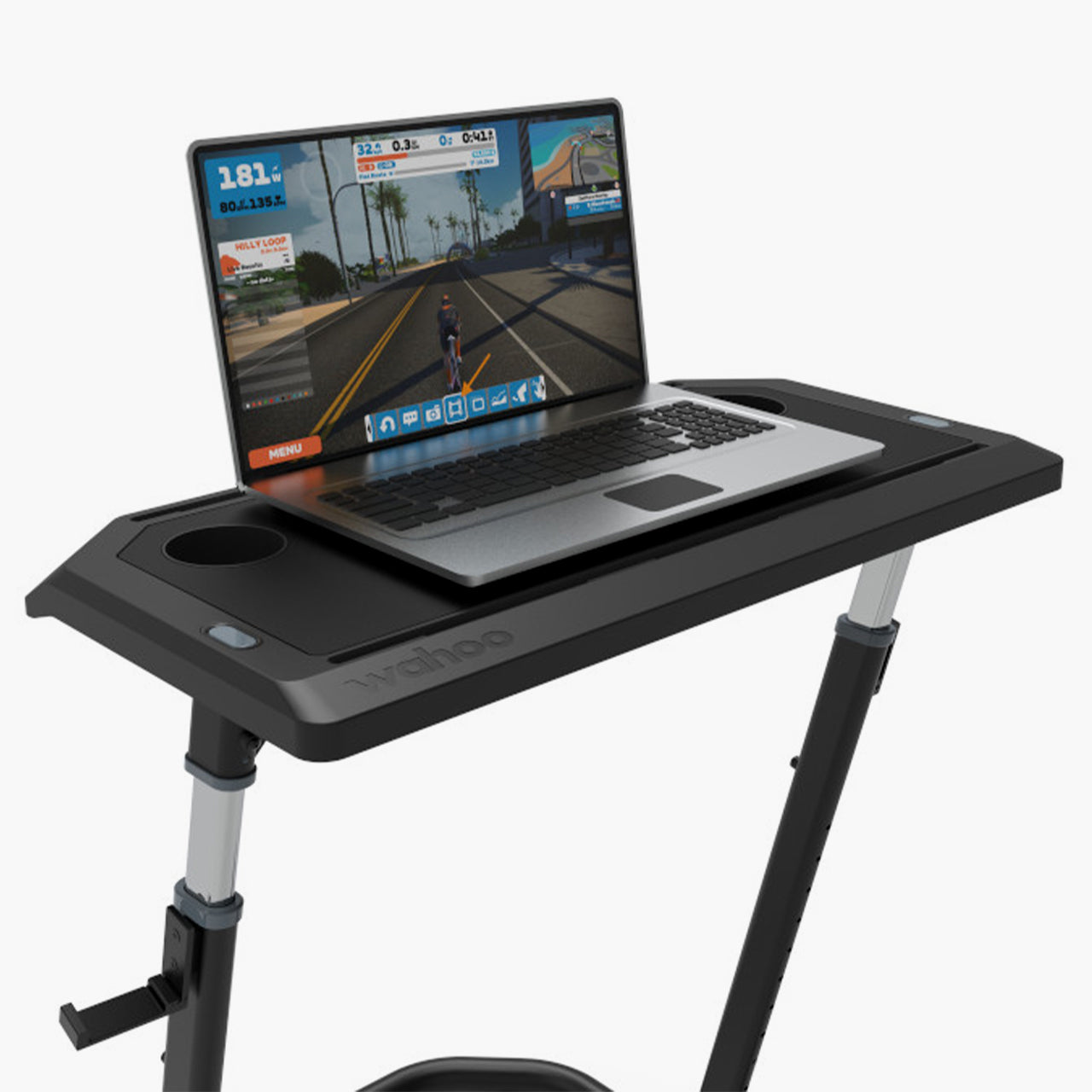Wahoo Indoor Cycling Desk | Ultimate Zwift Setup | Accessories